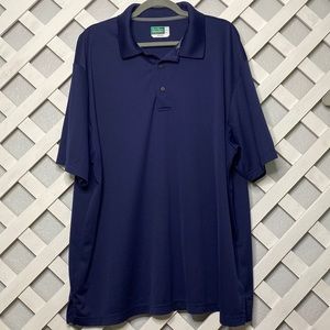 Ben Hogan Performance Men's Polo Shirt Golf Short Sleeve Black Size XXXL